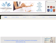 Tablet Screenshot of centrenamaste.com